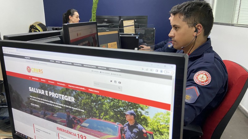 (Foto: Leonardo Andrades/Ascom CBMRS)