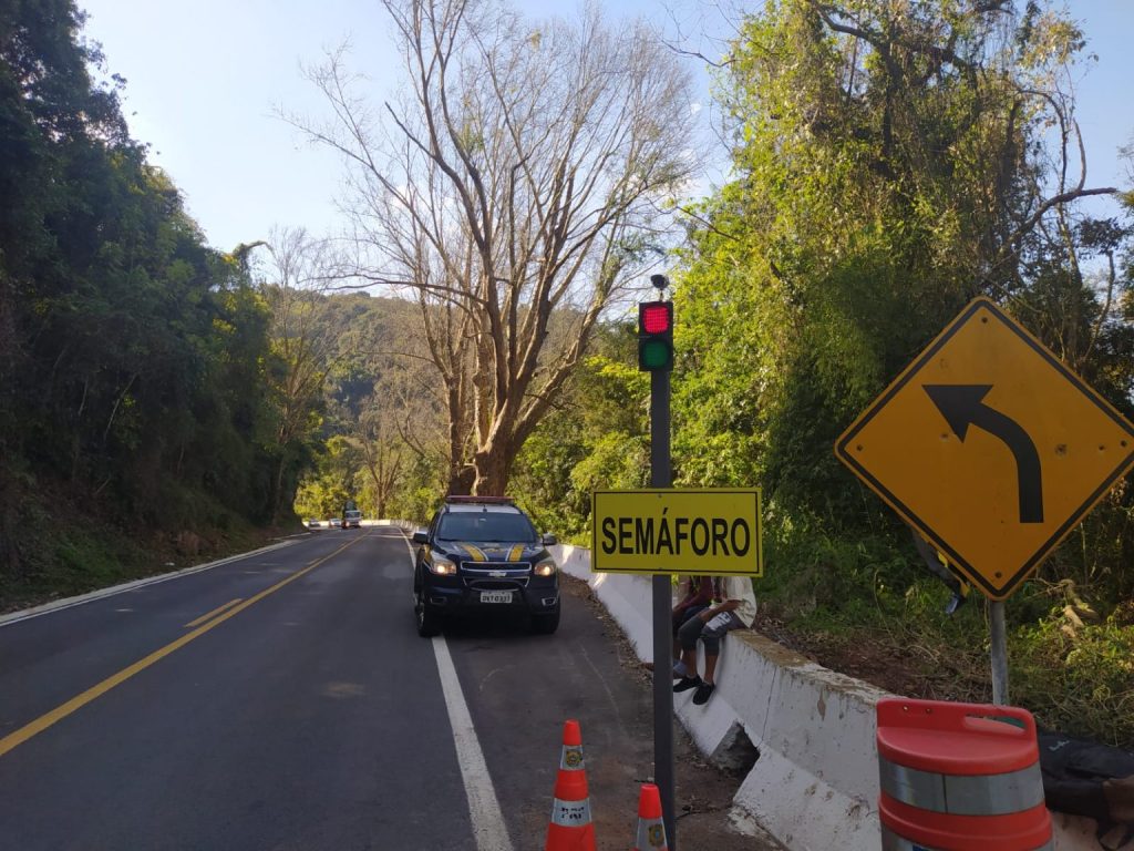 Tráfego será liberado na BR 116 em Nova Petrópolis. (Foto: Arquivo/Leouve/PRF)