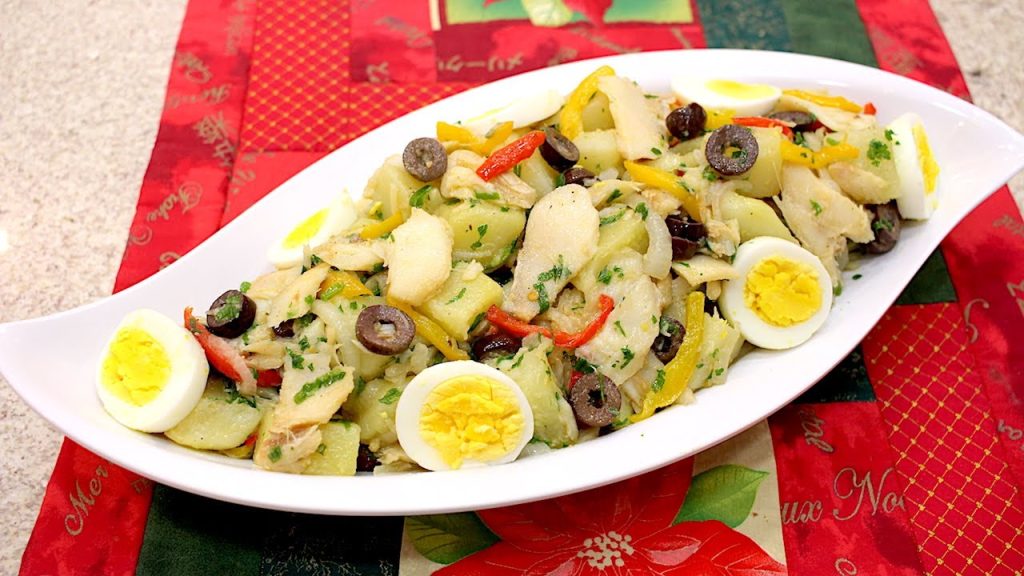 Cozinha Viva: Salada de Bacalhau. (Foto: Internet / Reprodução)