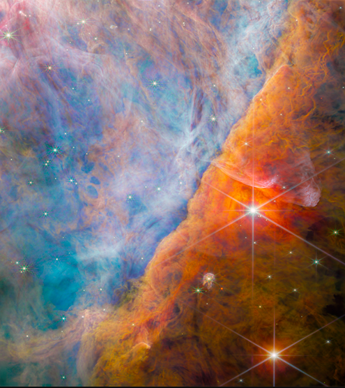 Nebulosa de Órion por James Webb - Foto: NASA