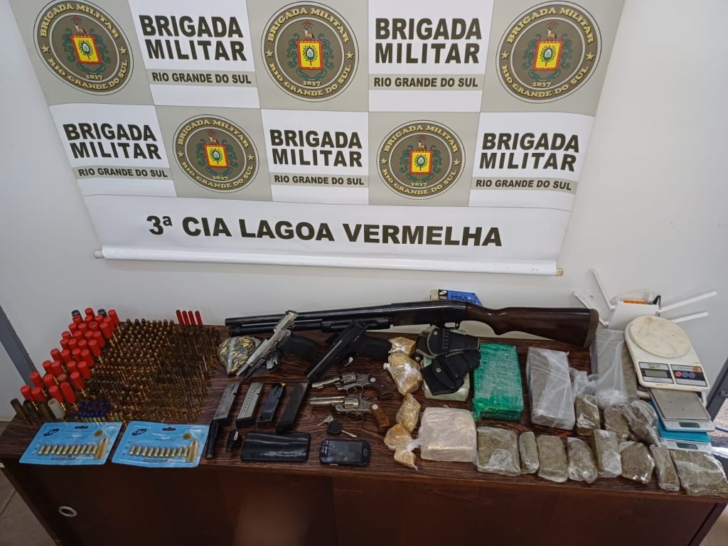 BM de Lagoa Vermelha efetua prisão de indivíduo reincidente
