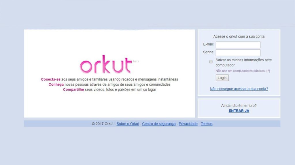 Orkut faz 20 anos