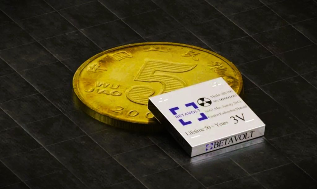 Betavolt anuncia bateria nuclear com duração de 50 anos