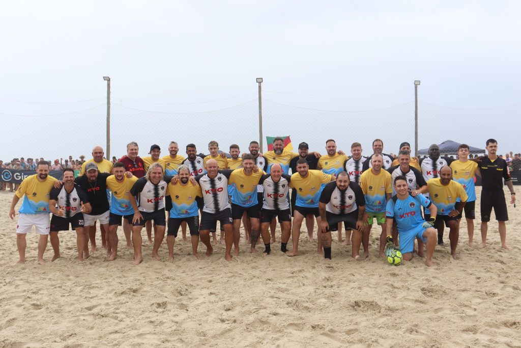 Amigos do Sandro Sotili e KTO vencem jogo do Atletas do Bem em Arroio do Sal. (Foto: Grupo RSCOM)