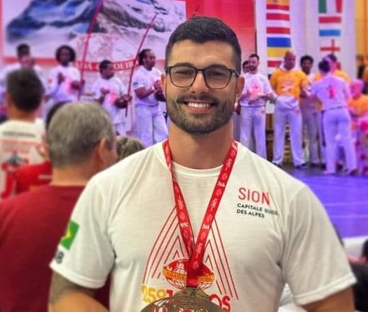 Capoeirista de Nova Prata conquista medalha na Europa