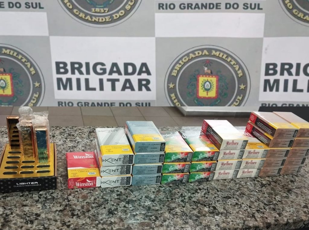 Homem é preso ao tentar furtar 31 carteiras de cigarros no Centro de Caxias do Sul