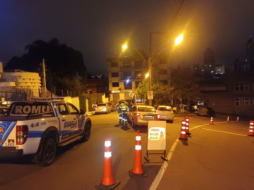 Dez condutores, de 33 veículos abordados, são flagrados sob efeito de álcool em Caxias do Sul