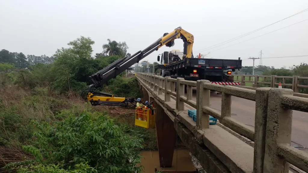 Manutenção nas pontes sobre o Rio Caí devem ser concluídas até o final de novembro