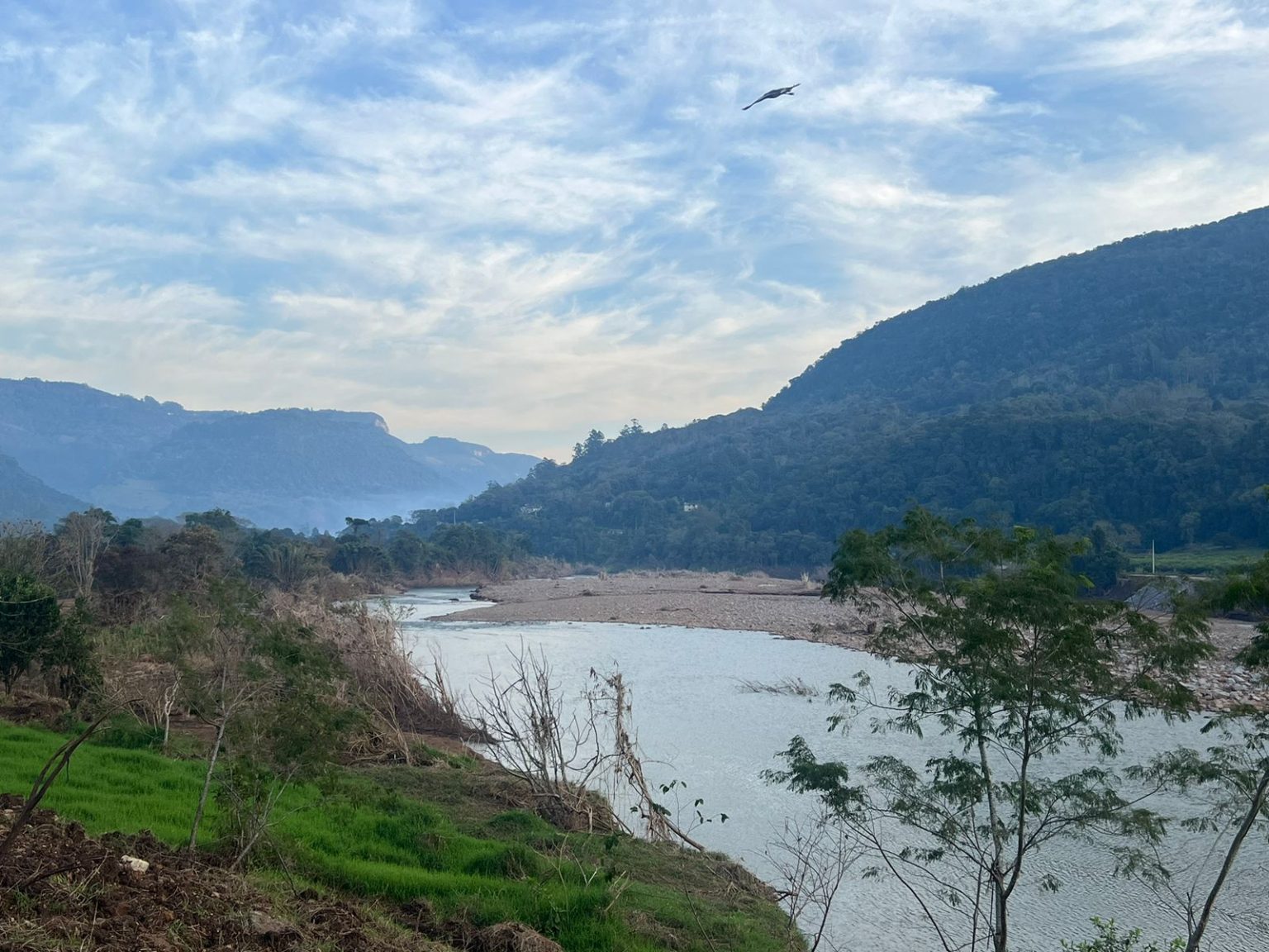 Obras para construção de ponte provisória sobre o Rio Caí têm previsão de início para a próxima semana em Caxias do Sul