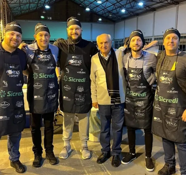 Homens na Cozinha ocorre neste sábado (31) em Flores da Cunha