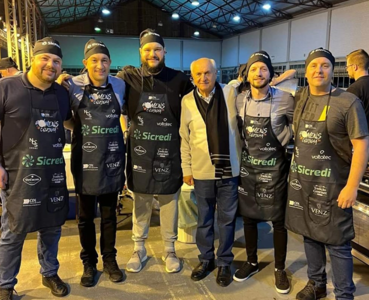 Homens na Cozinha ocorre neste sábado (31) em Flores da Cunha