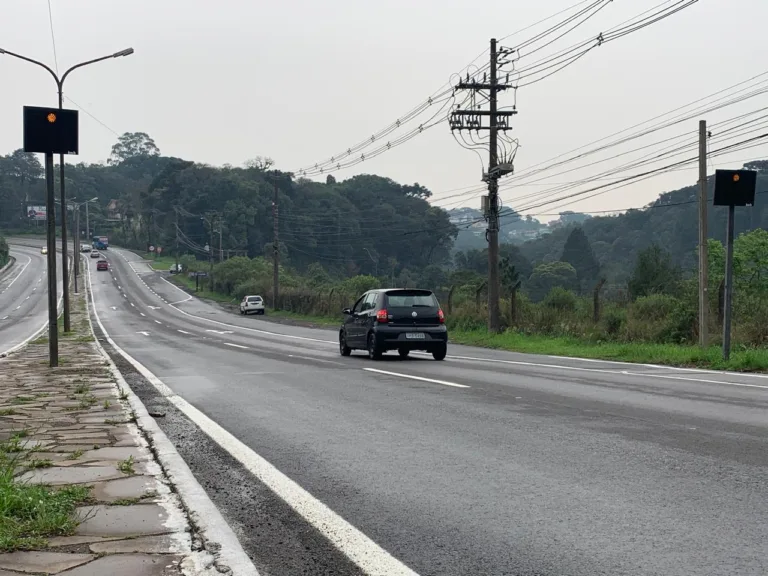 Confira os 11 trechos da BR-116, em Caxias do Sul, que terão a volta de lombadas eletrônicas