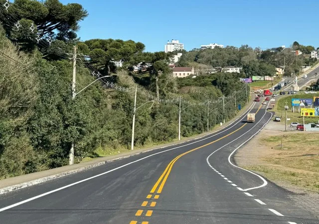 Obras de recuperação da Rodovia dos Romeiros, em Farroupilha, são concluídas