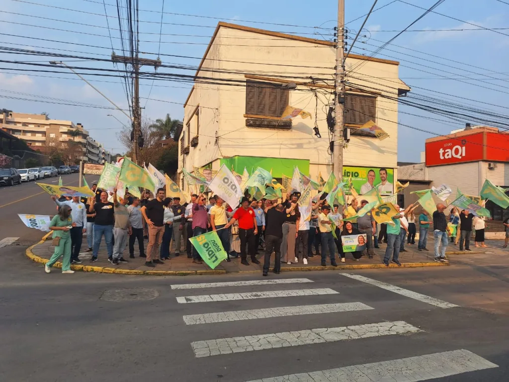 Coligação Flores Pode Mais inaugura comitê da campanha em Flores da Cunha - Foto: Fábio Carnesella