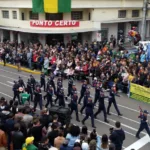 Desfile Cívico em Bento Gonçalves