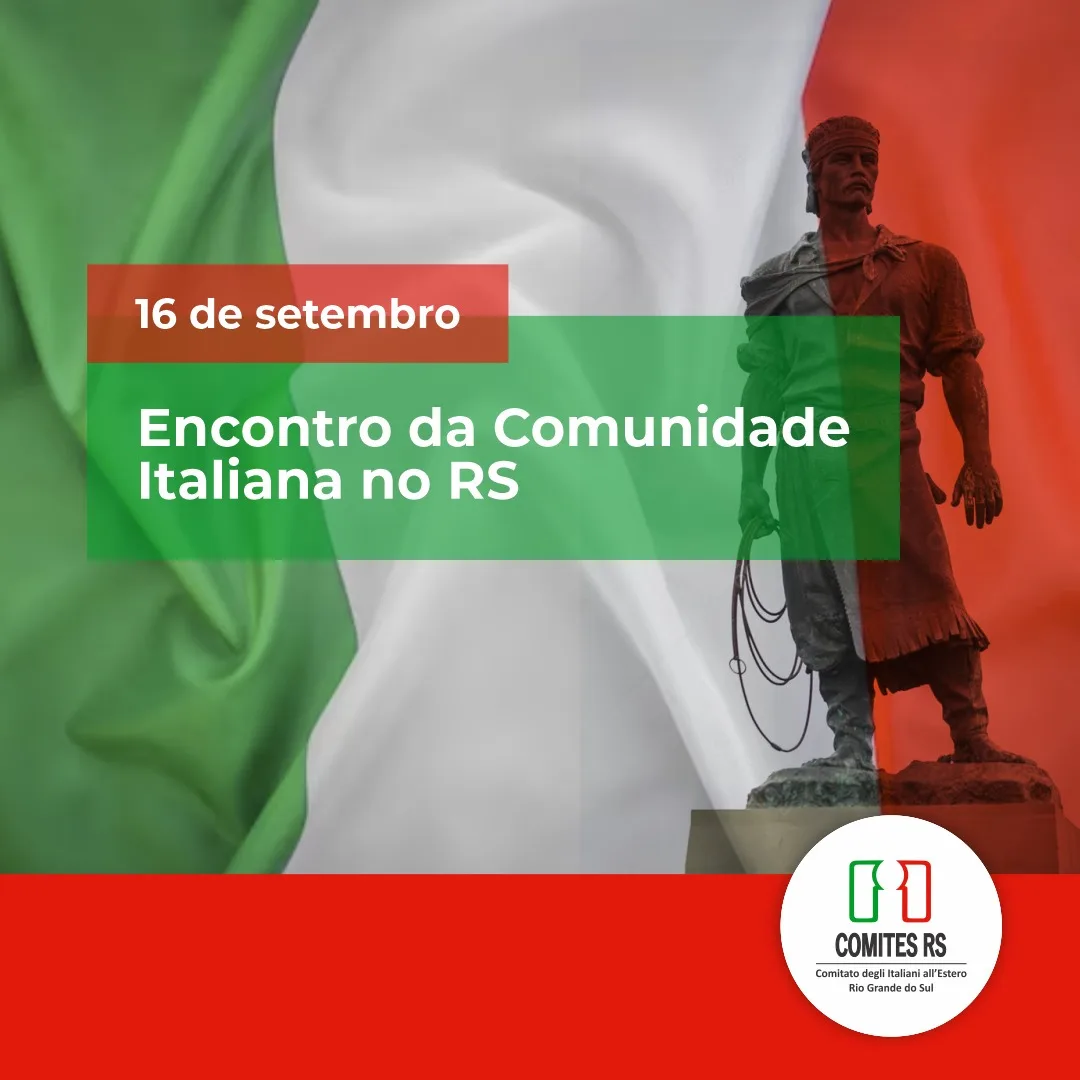 COMITES-RS promove Encontro da Comunidade Italiana do Rio Grande do Sul - Card: Vagão Filmes