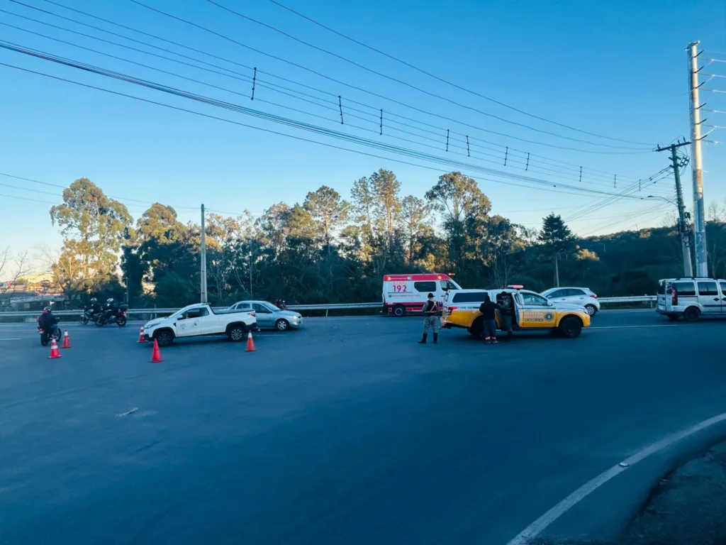 Acidente na Rota do Sol deixa motociclista ferido em Caxias do Sul