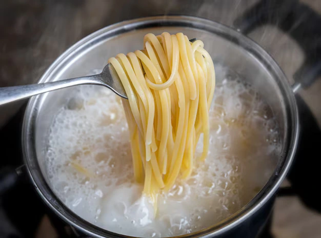 Reaproveitando água do cozimento do macarrão