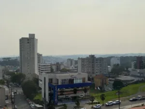 Fumaça das queimadas chega à Serra Gaúcha