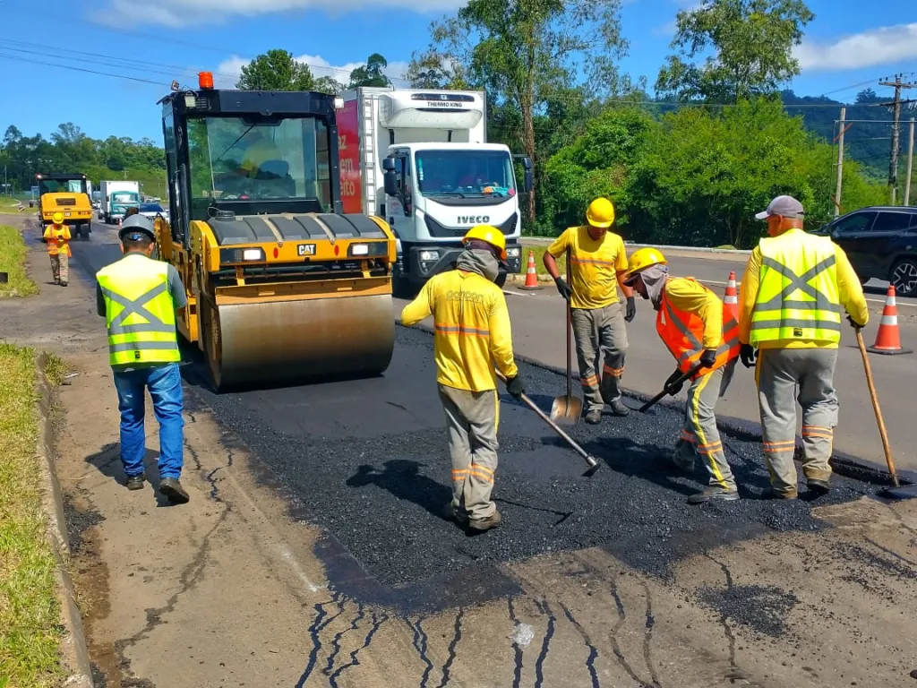 EGR promove obras em rodovias da Serra nesta semana (Foto: Raphael Nunes/Ascom EGR)