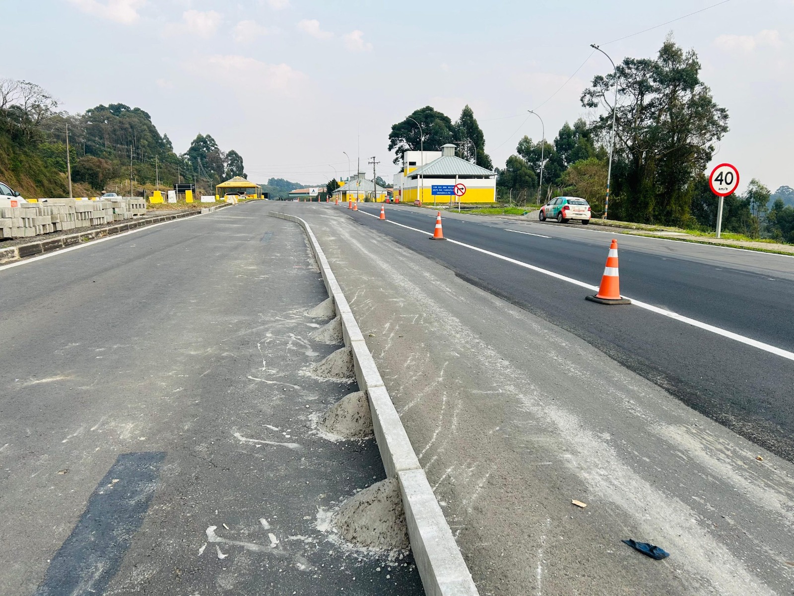 Obra de reabertura de retorno na ERS-122, entre Caxias do Sul e Farroupilha, deve ser concluída nesta sexta-feira (23)