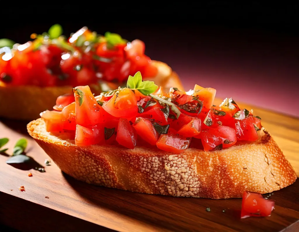 Bruschetta de tomate