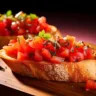 Bruschetta de tomate