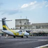 Aeronave da companhia no terminal caxiense