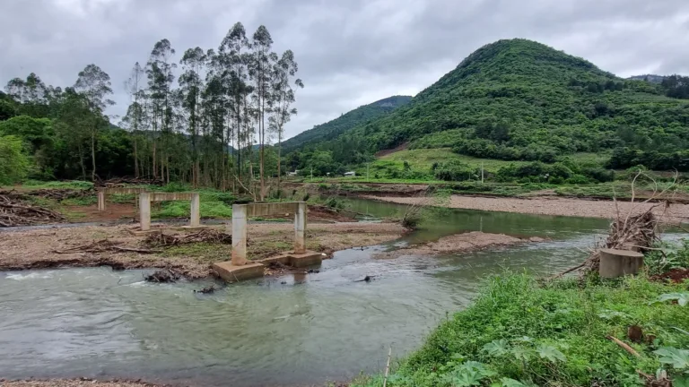 Publicado novo edital para a construção da ponte do Rio Piaí, no interior de Caxias do Sul