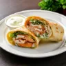 Cozinha Viva: Wrap de frango com molho de iogurte