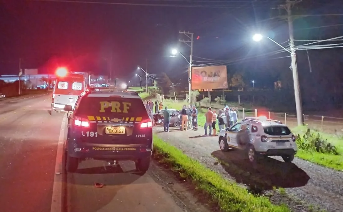 Homem morre em acidente na BR-285, em Vacaria