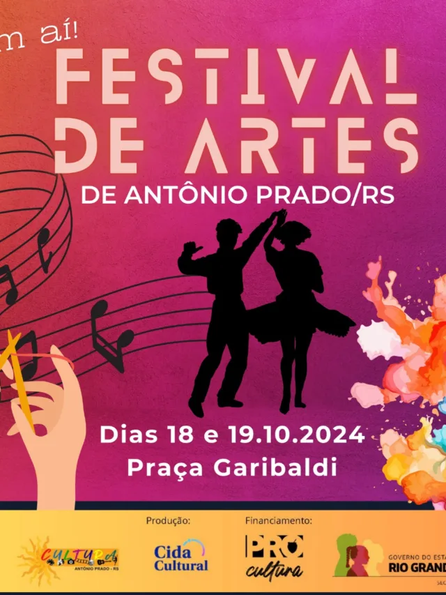 Festival das Artes de Antônio Prado inicia nesta sexta (18)