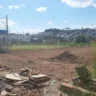 Campo do bairro Ouro Verde, obras