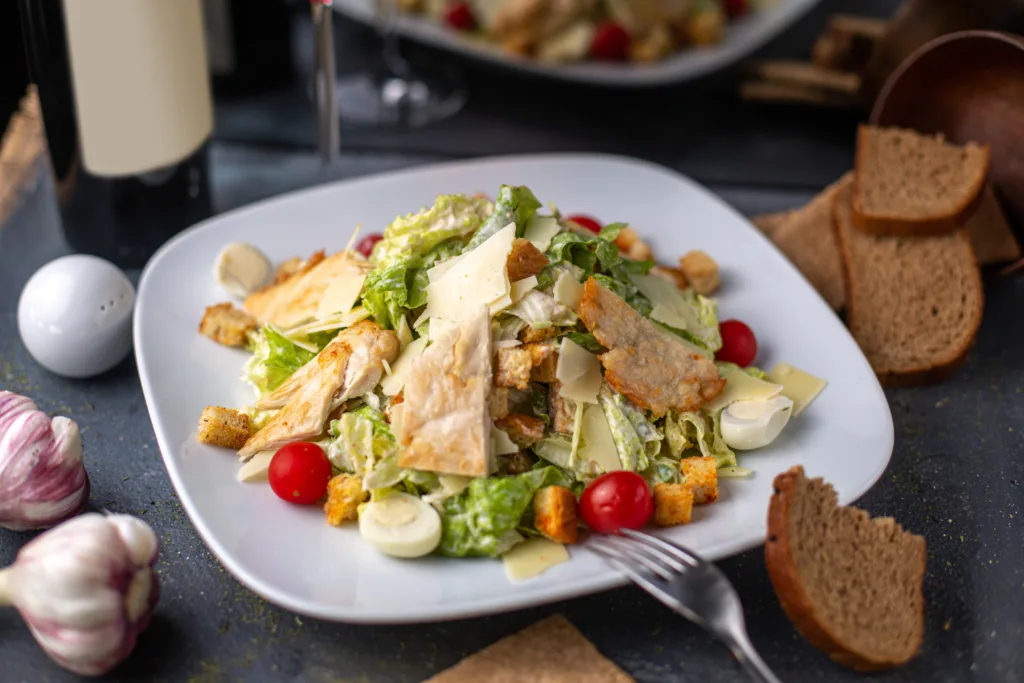 Cozinha Viva: Salada Caesar com frango grelhado