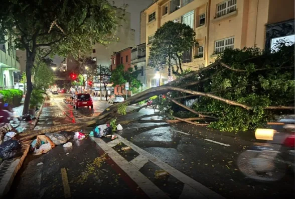 Velocidade do vento bateu recorde desde 1995