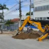 Obras causam interrupções no trânsito da cidade