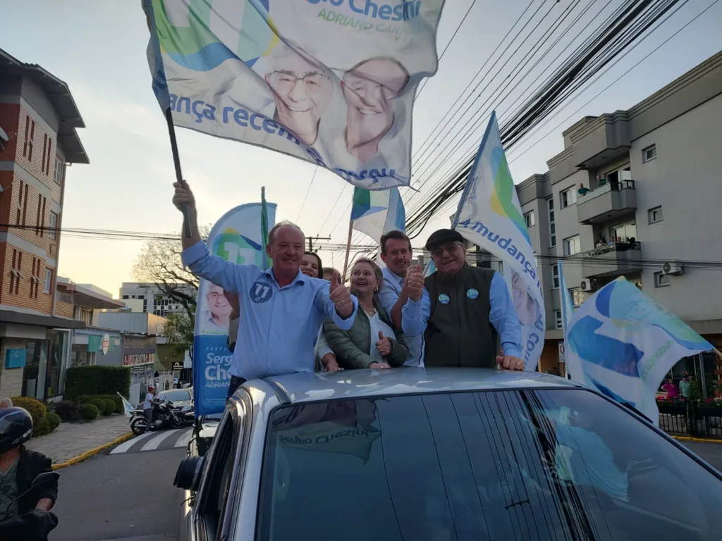 Sérgio Chesini (PP) é reeleito prefeito de Garibaldi