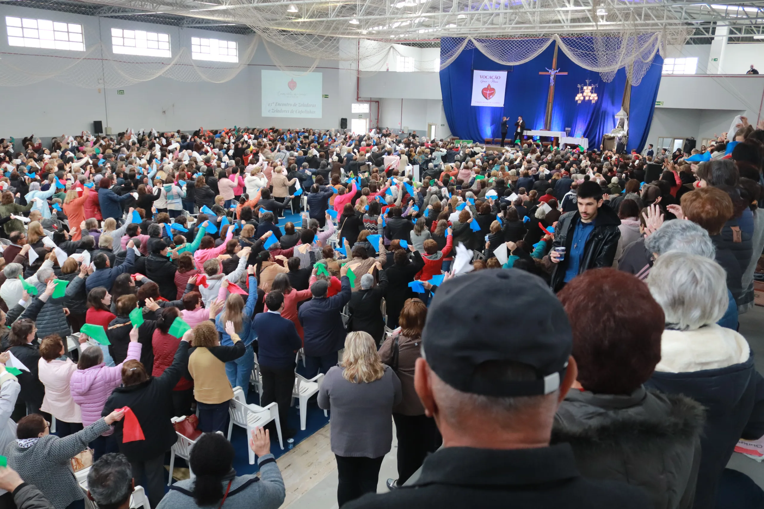 Em 2023, o 43º Encontro Diocesano de Zeladoras e Zeladores de Capelinhas reuniu mais de 1,1 mil pessoas