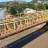 Obras na Ponte de Ferro, em Feliz, avançam para etapa final