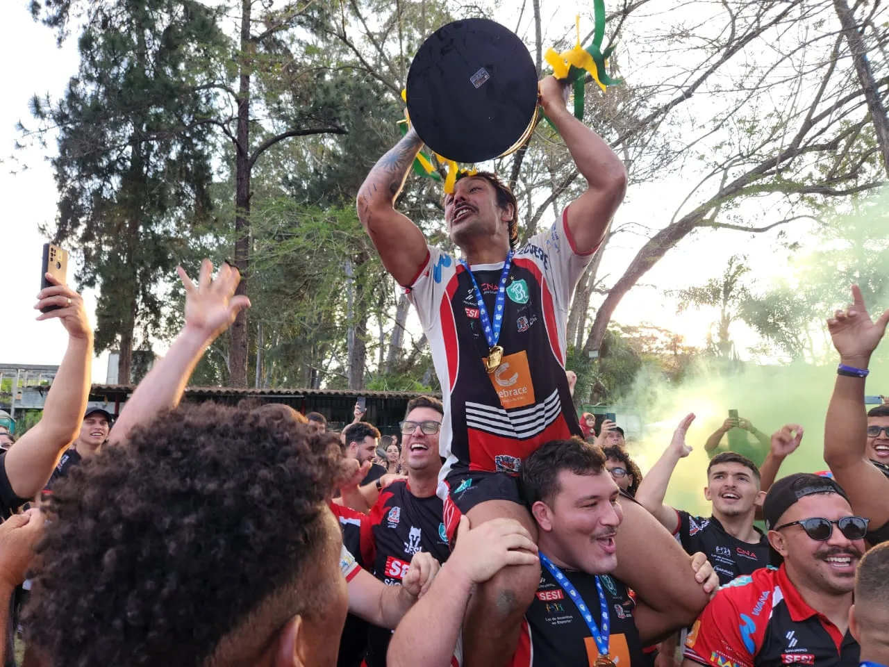 O clube do Vale do Paraíba paulista se sagrou campeão ao derrotar na grande final, neste sábado (12)