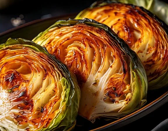 Repolho ao forno Repolho ao forno