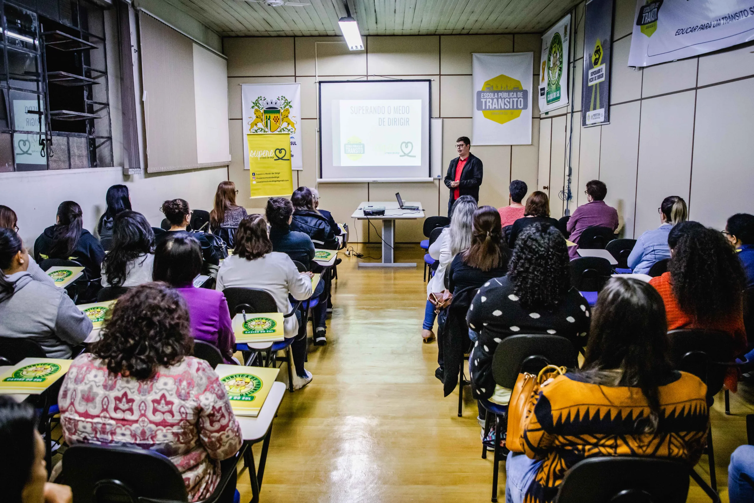 Abertas inscrições para o workshop 'Superando o Medo de Dirigir' em Caxias do Sul