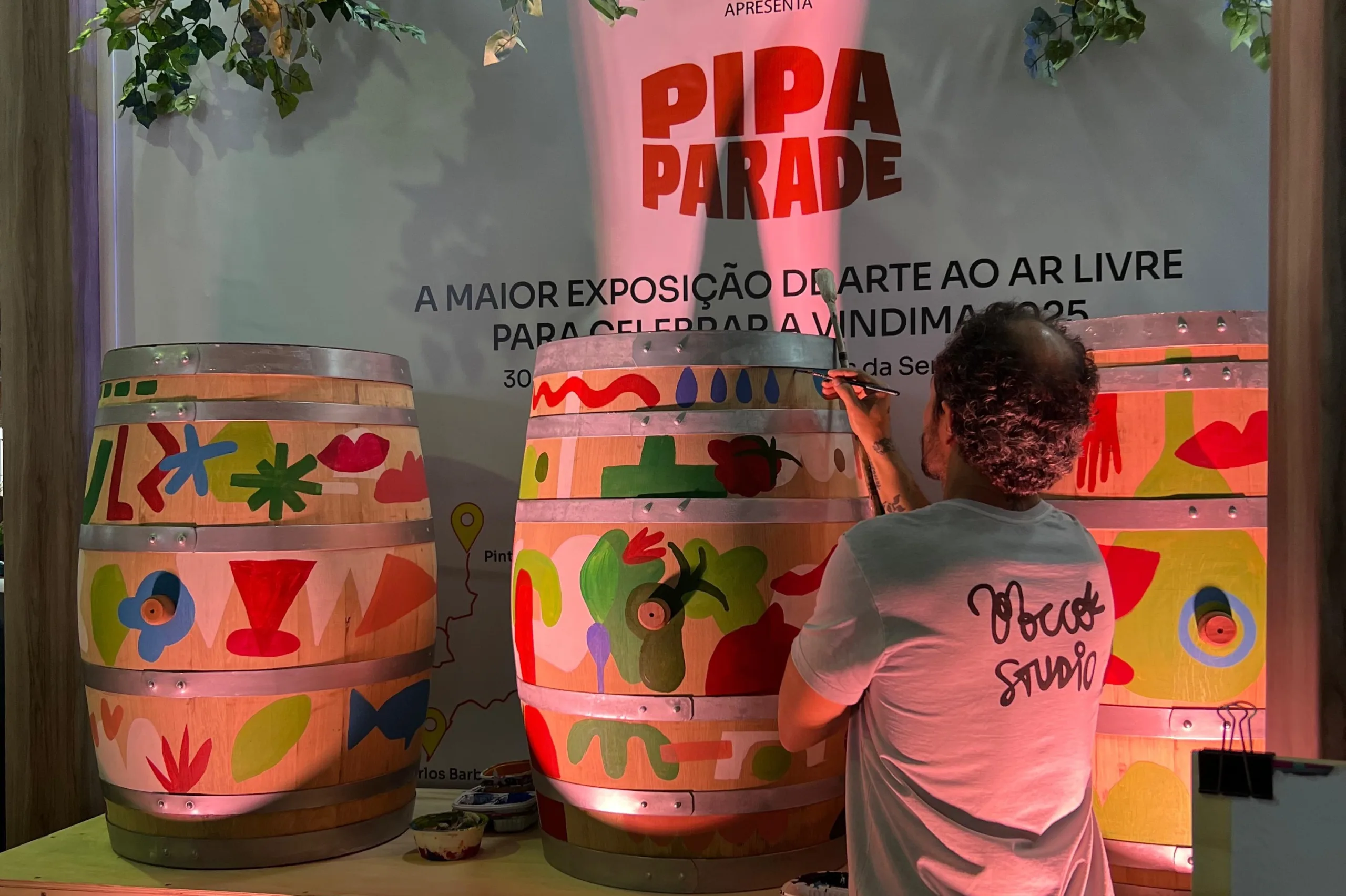 Pipa Parade é lançado em Bento Gonçalves com 30 artistas e programação itinerante