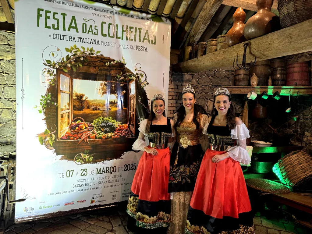 Festa das Colheitas 2025 apresenta cartaz e celebra a cultura italiana em Caxias do Sul