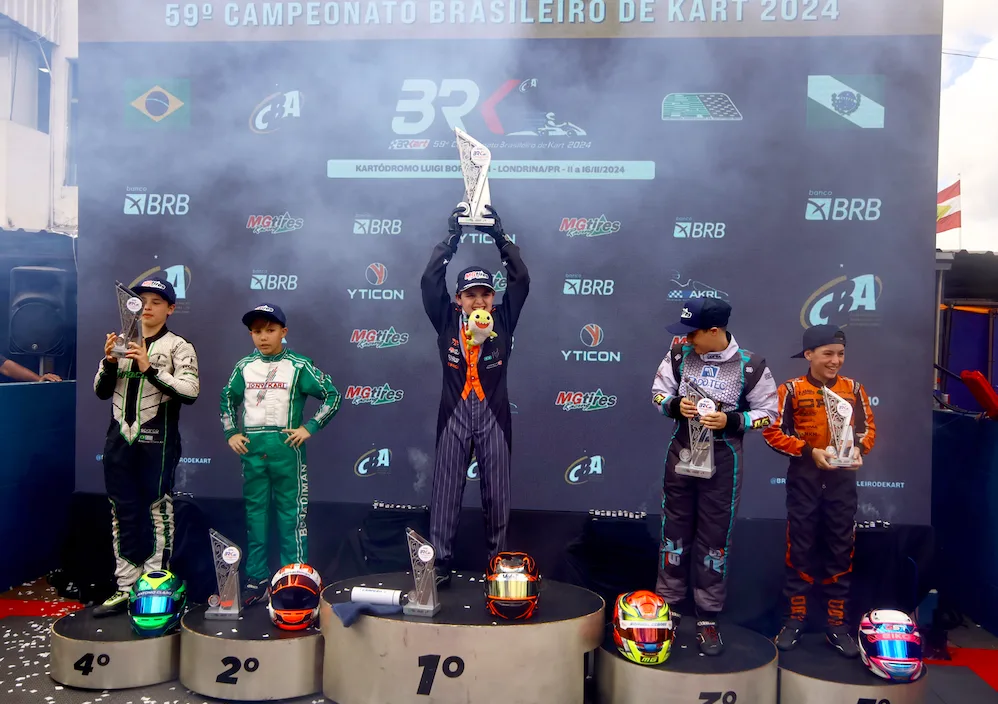 Piloto de Veranópolis vence Campeonato Brasileiro de Kart