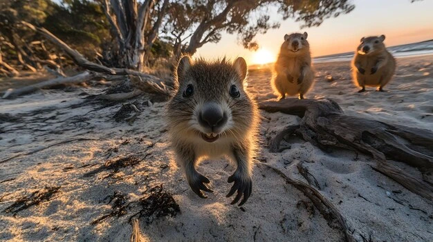 quokka, o animal fofo que está sempre feliz