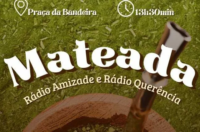 A Mateada da Integração tem o apoio do Portal Leouve e Rádio Viva