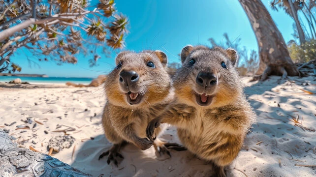 quokka, o animal fofo que está sempre feliz