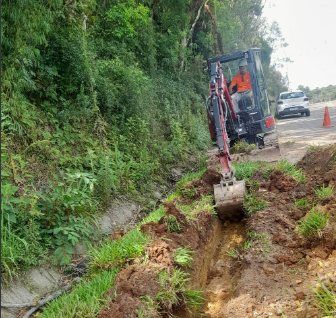 Extensão da rede de água