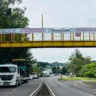 Fluxo em 'pare e siga' durante obras da CSG gera protesto entre Caxias do Sul e Flores da Cunha